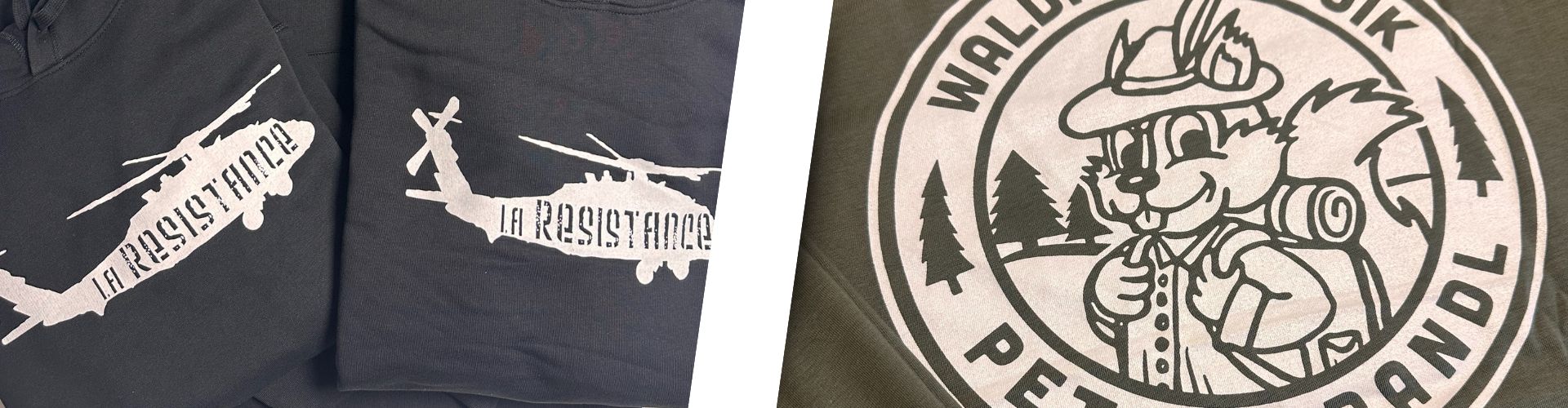 Tshirt mit Siebdruck